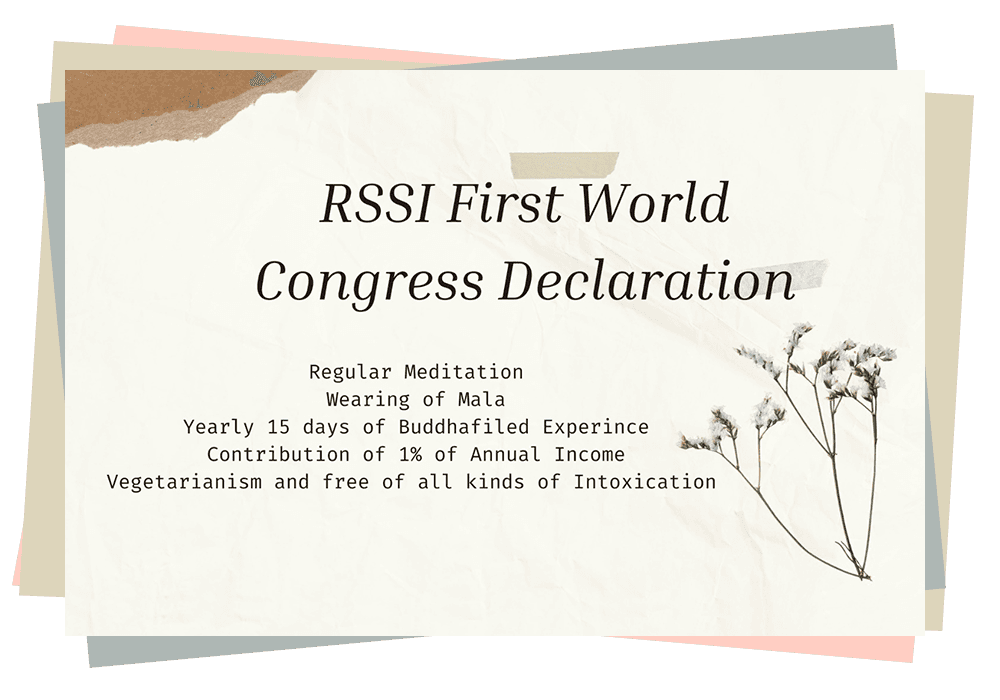 RSSI First World Congress Declaration